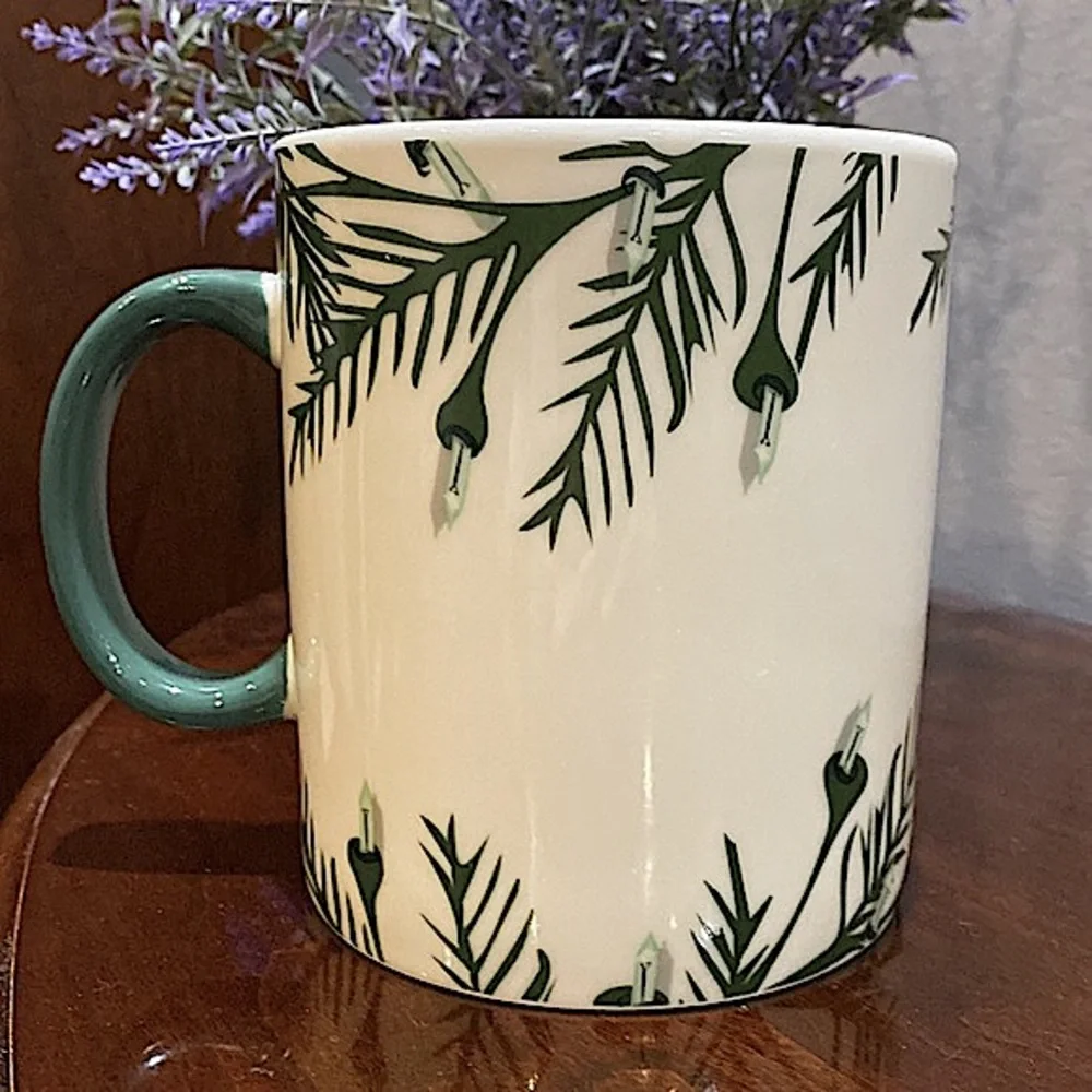 Starbucks Christmas Themed Holiday Lights 2020 Collector Large Size Mug 26oz
